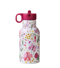 Bioloco rvs sky kids bottle | butterflies