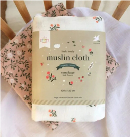 A Little Lovely Company swaddle | little flowers