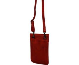 Bear Design telefoontasje 'Priya'  | rood