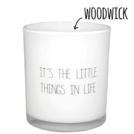 my flame sojakaars woodwick | it's the little things in life