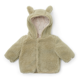 Little dutch teddy vestje soft green