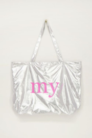 My Jewellery Zilverkleurige shopper