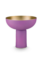 Pip Studio High Tray Metal Matt Lilac 23x24cm