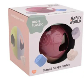 happy world bioplastic ronde vormenstoof