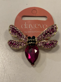 Go Dutch Label broche sparkly dragonfly - 14K