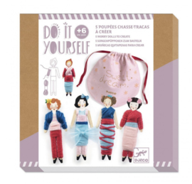 Djeco knutselen | worrie dolls maken