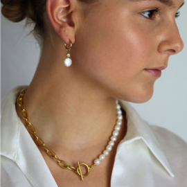 Camps & Camps ketting | Chain Necklace With Pearls