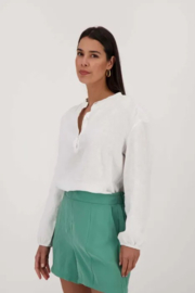 zusss linnen blouse wit