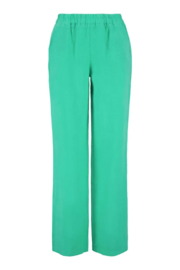 zusss linnen broek recht model turquoise