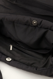 My Jewellery zwarte shopper met ruffles
