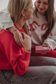 Zusss set van 2 geurkaarsjes in doosje hartje roze
