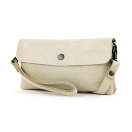 Bear Design Clutch/Mini schoudertasje 'Lydia' feather
