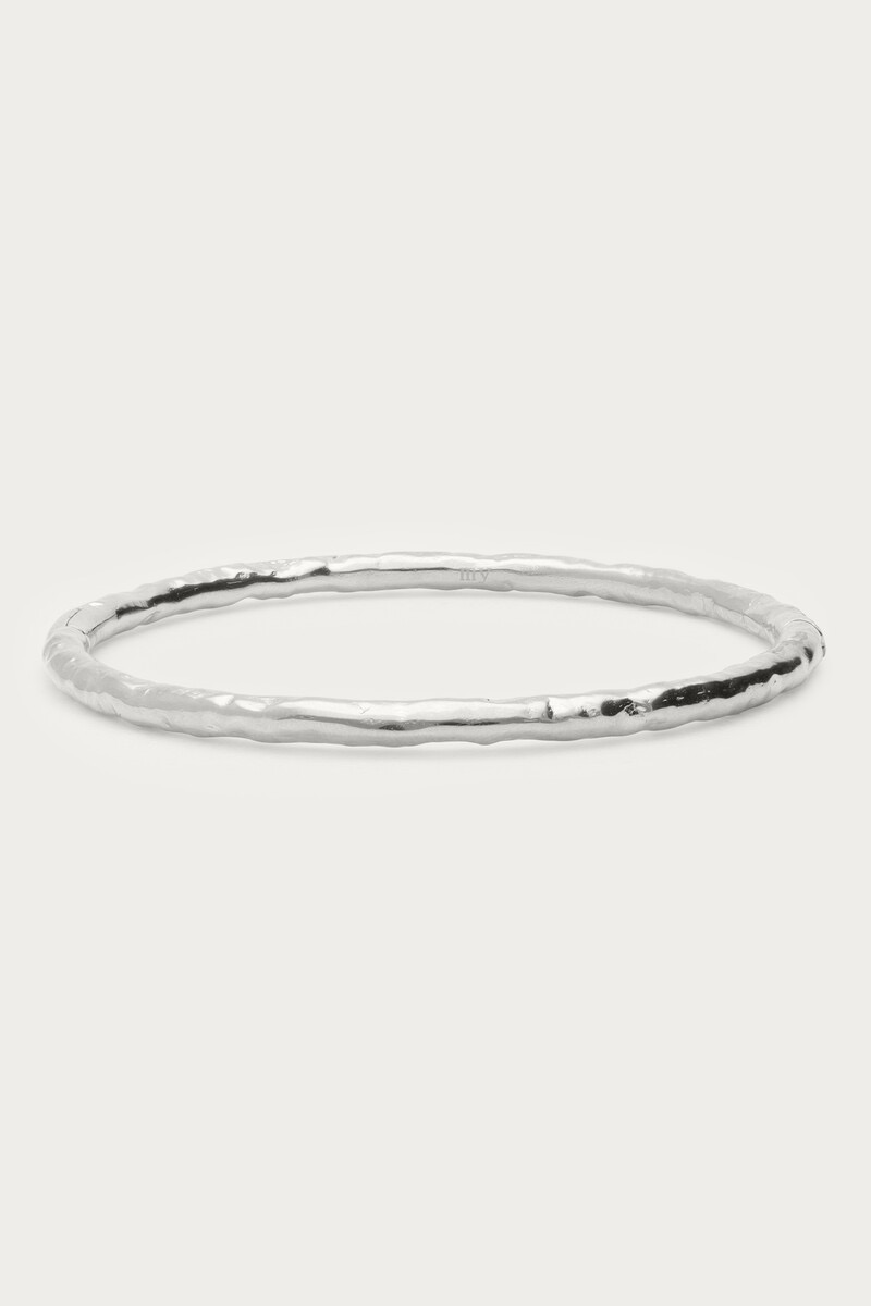 My Jewellery nomads bangle met structuur zilver