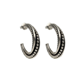 camps & camps oorbellen Little Silver Dots Earrings
