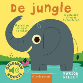 De jungle | geluidenboekje karton
