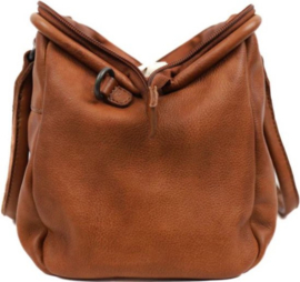 Bear Design hand-/schoudertas 'Ines' cognac