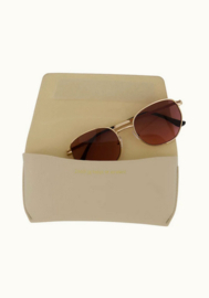 zusss zonnebril metaal slank incl. brilllenkoker