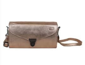 Bear Design Clutch/enveloptasje 'Pascalle' rosé