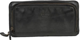 Bear Design ritsportemonnee 'Demi' | zwart