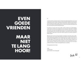 F*ck it list book voor vrienden