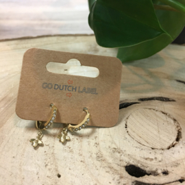 Go Dutch Label oorbellen | bijtje goud.