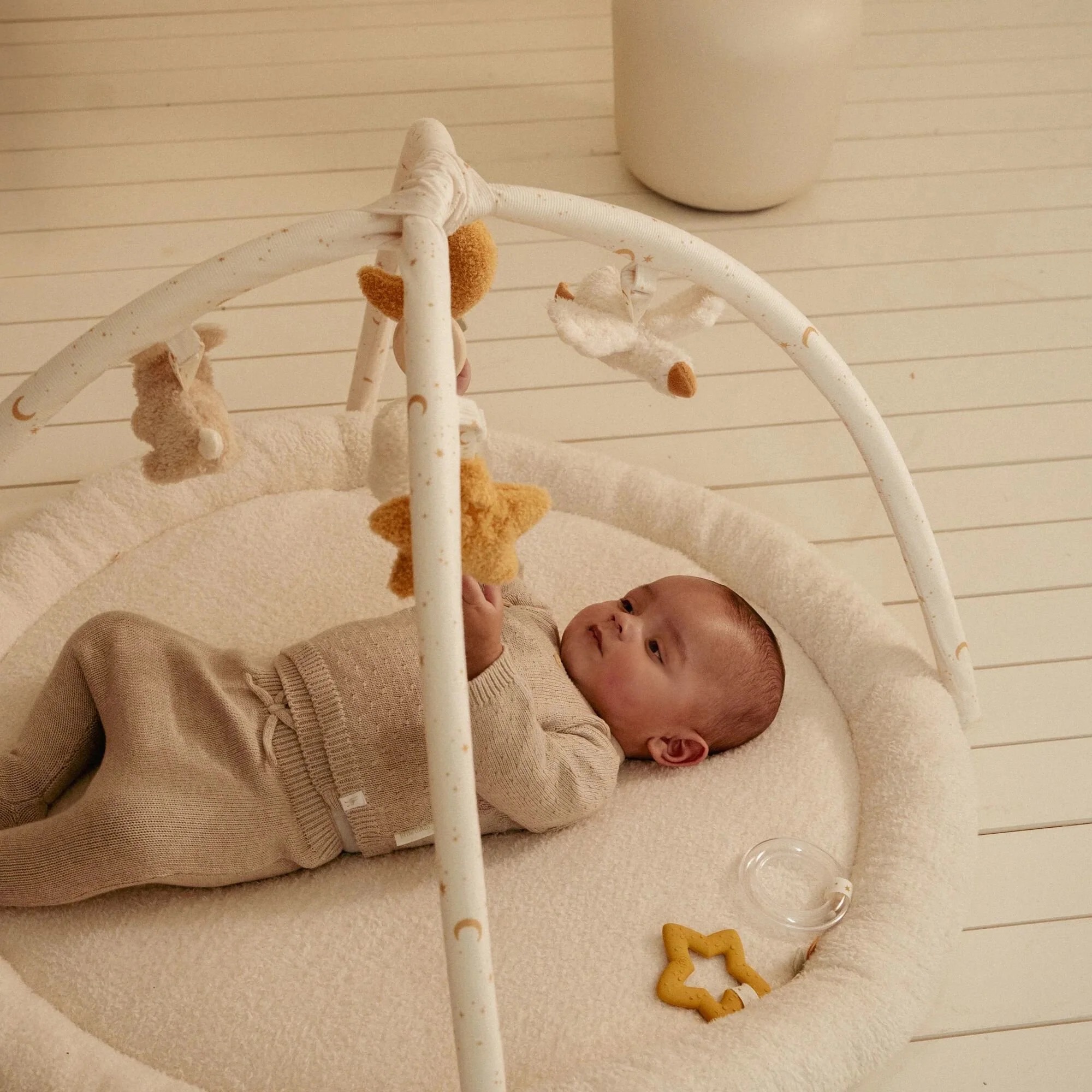 Little Dutch Activiteiten speelkleed Wit Newborn Naturals