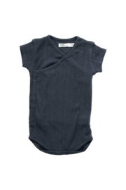 Snoozebaby riffle romper lee | green rib