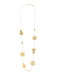 rose en camellia ketting lang met cirkels