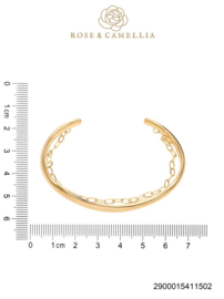 rose en camellia bangle