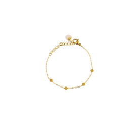 Go Dutch Label armband | wybertje goud.