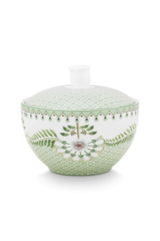 Pip Studio Suikerpot Lily&Lotus Tegels Licht Groen