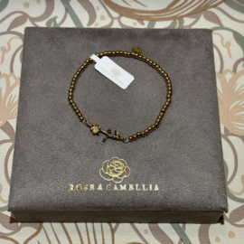 rose & camellia armband birthflower mei