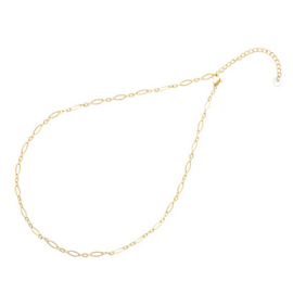 Go Dutch Label ketting | schakel goud.