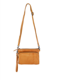 black colour tas | leren handtas cognac