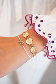 My Jewellery Vintage armband met mini parels goud