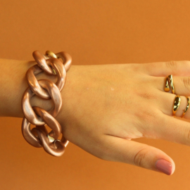 Camps & Camps armband Timeless Kapittel Bracelet koper