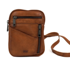 Bear Design reistasje 'Sabine' cognac