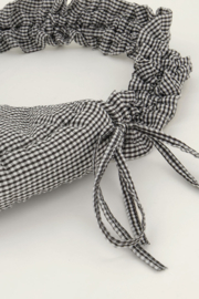 My Jewellery Geruite crossbody tas met ruffle strap