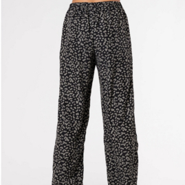 Tiltil Moony pants Black mini flowers