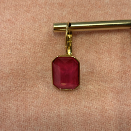 Just a touch oorbellen fuchsia hook