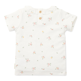 Little Dutch t-shirt korte mouw white meadows