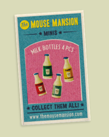 The Mouse Mansion Company | melkflessen 4st