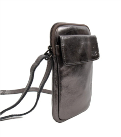 Bear Design telefoontasje 'Igor' | gun metal