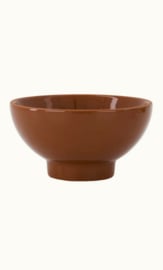 Zusss kom terracotta hartje dark terra