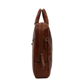 Bear Design werk-/laptoptas Milan | cognac