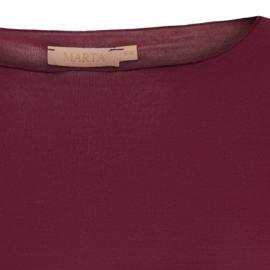 Marta Du Chateau t-shirt Leonora wine