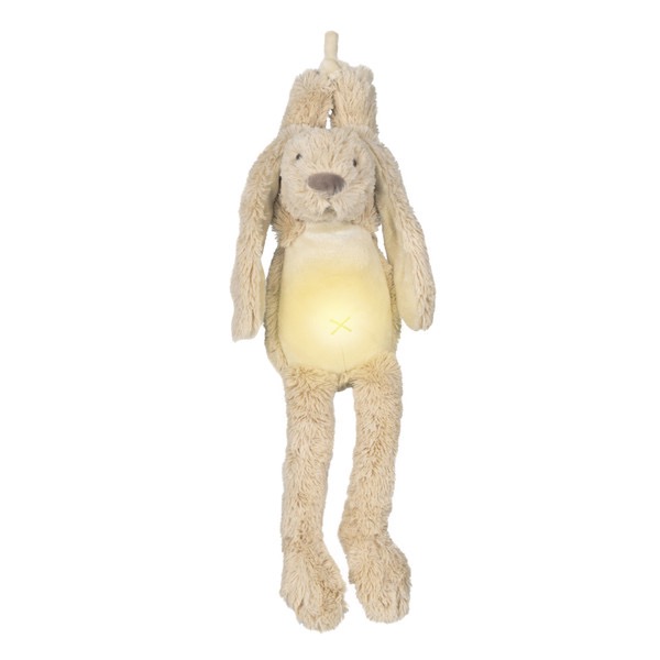 Happy horse konijn | Richie Beige Nachtlampje met Muziek 34cm