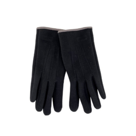 black colour handschoenen | River zwart