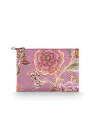 Pip Studio Charly Cosmetic Flat Pouch Medium Matata Lilac