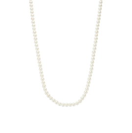biba ketting lang parel 8mm wit